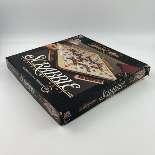 VINTAGE Scrabble Deluxe Edition COMPLETE Milton Bradley 1989 Crossword Word Game - Picture 14 of 14