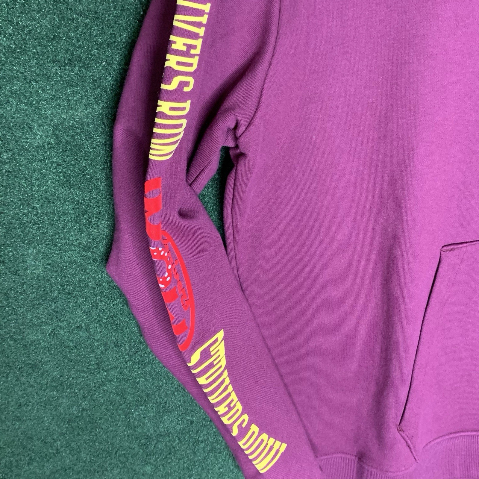 FILA Felpa con cappuccio da boxe marrone Striver’s Row taglia 2XL