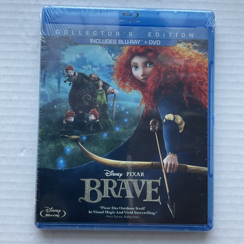 Brave (Blu-ray/DVD, 2012, 3-Disc Collector's Edition) – Disney Pixar – NEW ! - Picture 1 of 3