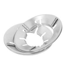 2pcs Nonslip Wok Rack Cast Iron Openings Windproof Wok Ring Gas Stove Holde