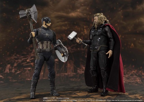 Marvel's Captain America Final Battle Edition - 6-Inch S.H. Figuarts Figure - Picture 12 of 12
