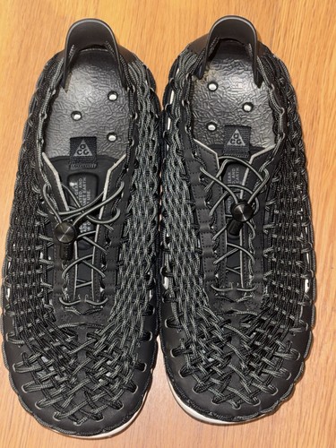 Nike ACG Watercat + Gridiron Negro Blanco CZ0931-004 Zapatos de Agua para Hombres 12 EE. UU. Como Nuevos - Imagen 2 de 5