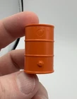 Orange Barrel – Marx Playset Accessory Arctic Explorer IGY Satellite Base Vtg