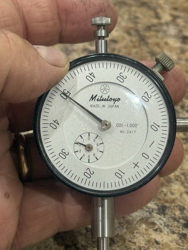 Vintage Mitutoyo 2417 Drop Indicator Measurement Range .001" to 1.00" - Picture 6 of 12
