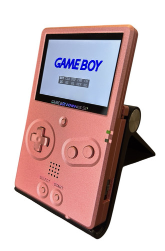 Nintendo Gameboy Advance SP V5 IPS Metal Slate Slab|USB type C & Headphone Jack - Picture 4 of 6