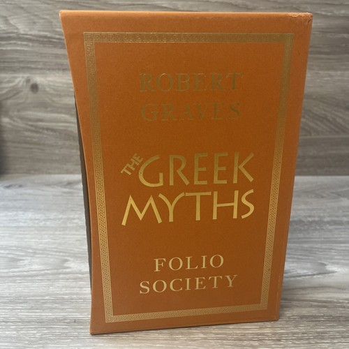 Folio Society The Greek Myths Volume 1 2 Set Robert Graves Hardcover Slip Case