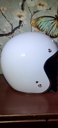 TORC HELMETS / T-50  3/4 RETRO / WHITE / SIZE XS  53/54 CM - Picture 4 of 16