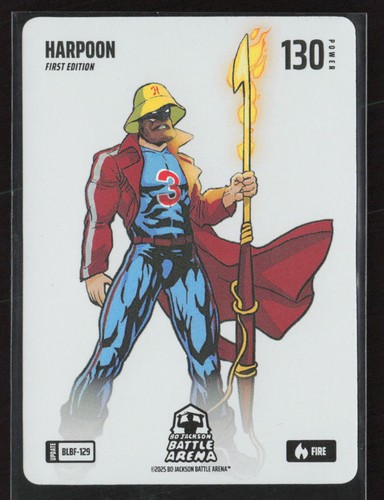 Bo Jackson Battle Arena Alpha Update #129 Bryce Harper Harpoon Fire Blizzard