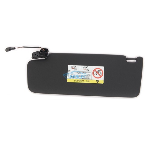 Right Sun Visor With Illumination Black Fit For VW CC Golf Jetta - Picture 3 of 9