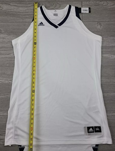 Adidas Women's Crazy Explosive Basketball Jersey - Size 2XL - White - Picture 2 of 5