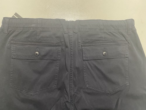 NUEVO 36 X 32 Hombres Liverpool Informal Cordón Pantalones Elastizados Algodón Viscosa Tinta $98 - Imagen 9 de 10