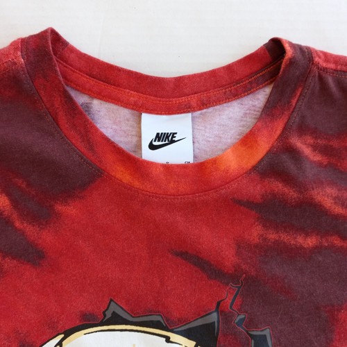 Nike Basketball Red & Black Tie Dye Skull Shirt Men's Size Small DR9763-891 - Picture 3 of 11