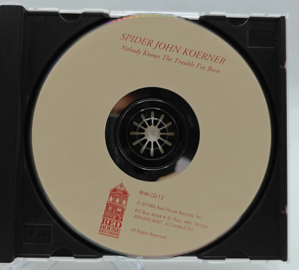 Spider John Koerner SIGNED Nobody Knows Trouble I’ve Been 1986 Red House Blues - Изображение 4 из 4