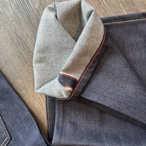 Gustin Raw Denim Selvedge Straight Leg #162 Indigo Jeans Herren 40x36 - Bild 3 von 6