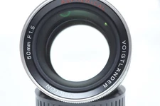 Voigtlander NOKTON 50mm F1.5 Aspherical Lens for Leica M