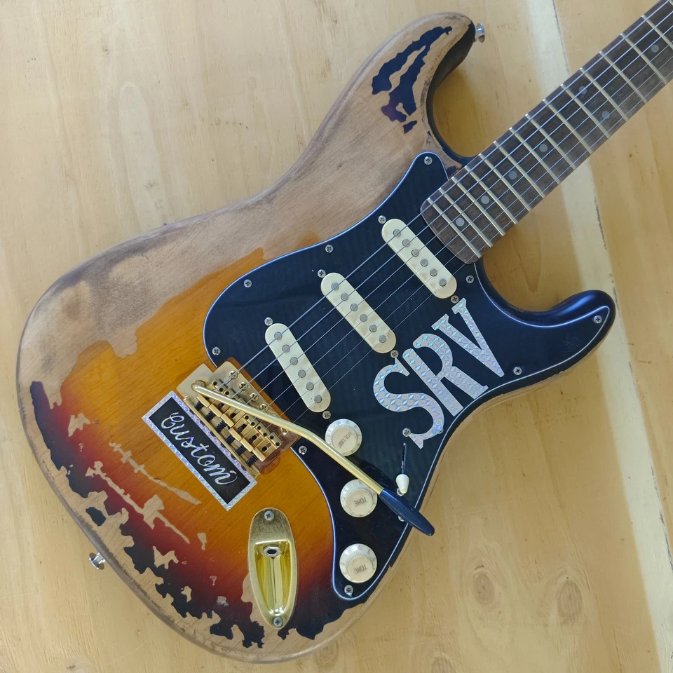 Number One Limited Edition S R V Electric Guitar Stevie Ray Vaughan Tribute - Image 2 of 4