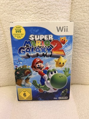 Nintendo Wii Super Mario Galaxy 2 DVD SEALED! NEU OVP sehr Selten! Sammlerstück