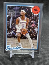 2025-26 Topps NBA 45th ANNIVERSARY Shai Gilgeous-Alexander #80BK-91 OKC Thunder