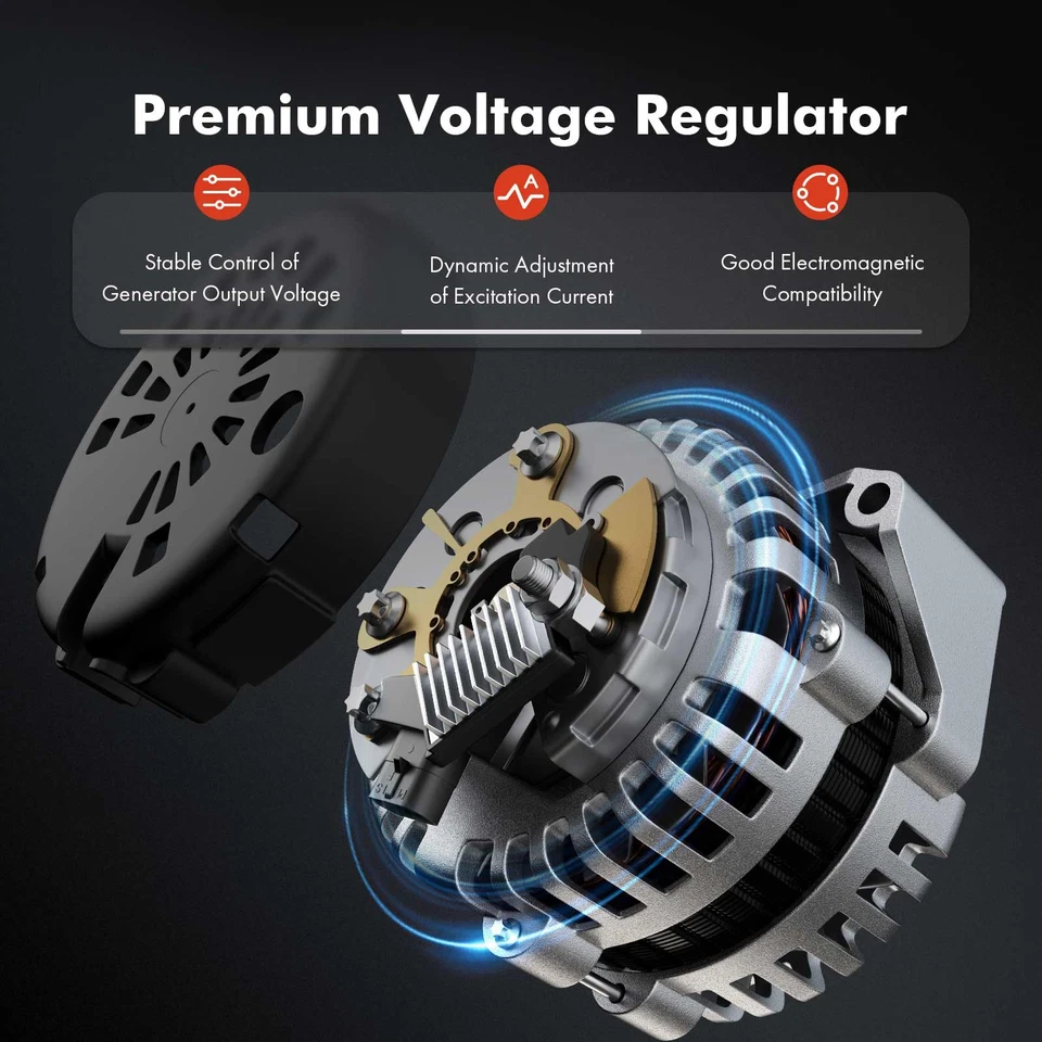 Regulador de voltaje del alternador 14,3 V para Mercedes-Benz GL420 ML420 GL320 S320 R320 Foto 3 de 4