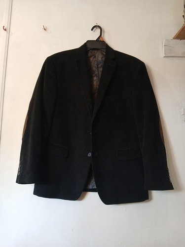 Ralph Lauren Sport Coat Men 40 S Black Corduroy Blazer Jacket - Picture 2 of 9