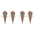 2 Count Papier Spitztüten Hochzeits Gastgeschenke Hochzeitspapier