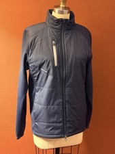 Zero Restriction Men S Golf Jacket Navy Blue ...