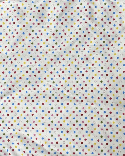 Kissy Kissy Coperta Neonato Fiori Reversibile Pois Ricezione Maglia Maglia - Foto 5 di 5