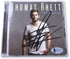 Thomas Rhett Signed Autographed CD Booklet Tangled Up Beckett BAS D71379