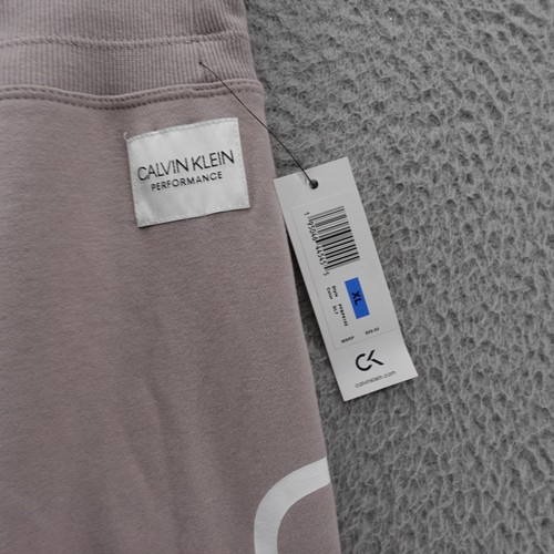 Calvin Klein Performance Joggers XL Brown Sweatpants Logo Womens Active NWT - Picture 6 of 13