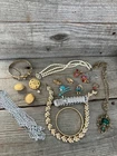 VINTAGE Costume Jewelry Lot Broken Repair High End Trifari Austria Givenchy +++