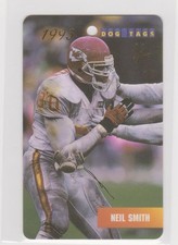 NEIL SMITH 1993 DOG TAGS AUTOGRAPH CARD
