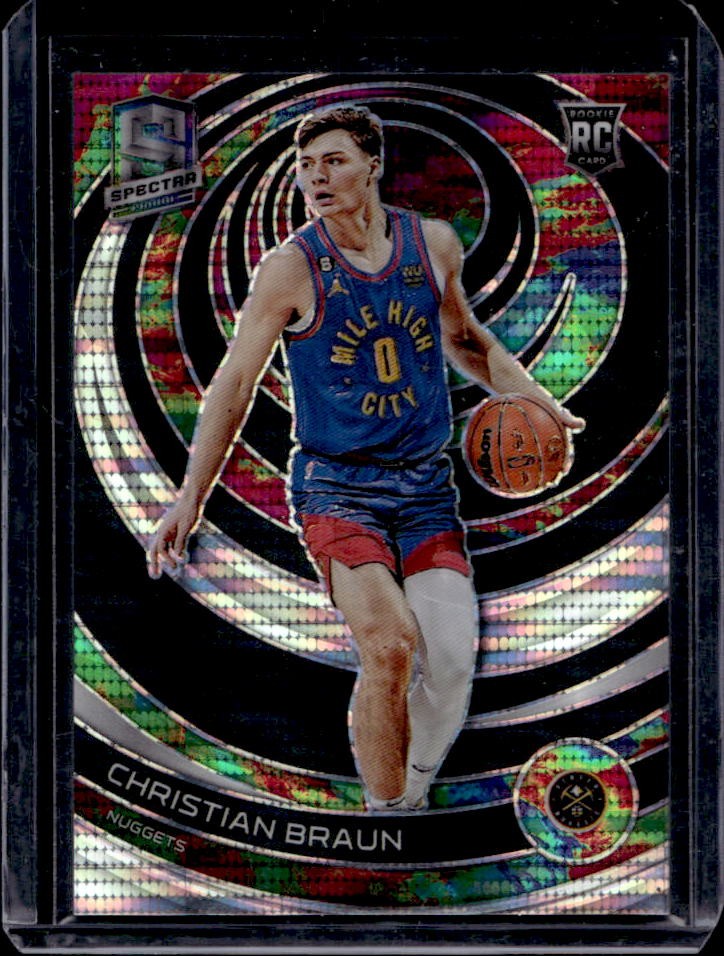 2022-23 Spectra Christian Braun RC Celestial Rookie #/149 Nuggets