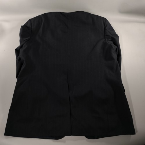 Judd's Classic Fit Black Striped Suit Blazer And Pants Set Mens Size Large - Picture 3 of 18