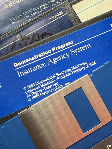 IBM 3270 Workstation Program 3x 5.25 Floppy Disks Version 1.11 Disc Lot - Picture 6 of 6