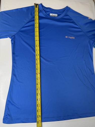 Columbia Medium M PFG Long Sleeve Sun Shirt Rash Guard Swim Omni Wick UPF 50 - Picture 12 of 12