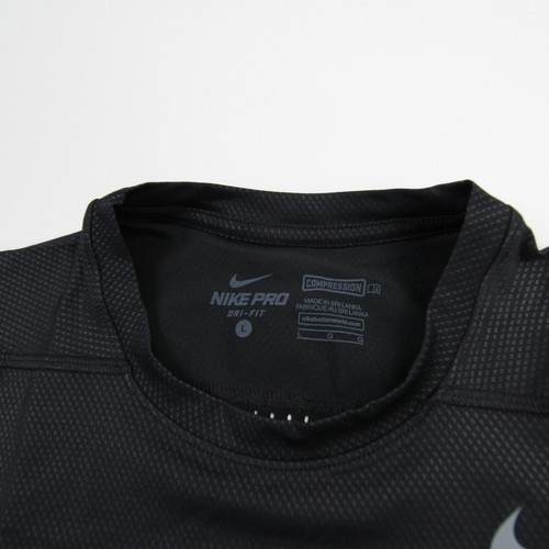 Nike Pro Dri-Fit Sleeveless Shirt Men's Black New without Tags - Picture 3 of 5