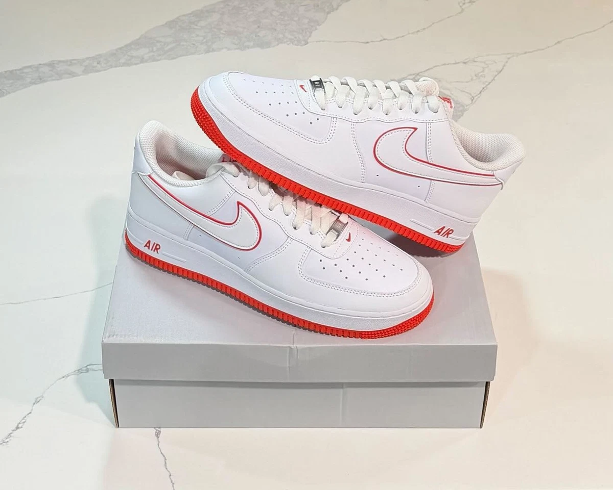 Nike Air Force 1 Low Red for Sale | Authenticity Guaranteed | eBay