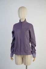 Arc'teryx Trino Jacket Women's Size Medium Purple Softshell Full Zip Windstopper