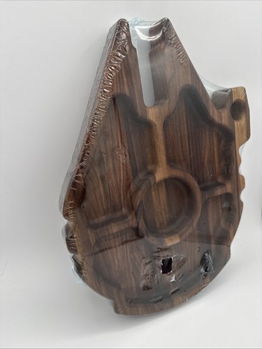 Drapela Works Wooden Millennium Falcon Star Wars Dish 14" x 11"  New