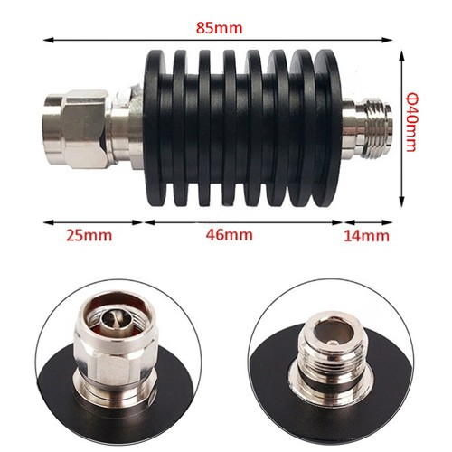 W W Power Power Rating Fixed Attenuation Value Attenuator DB Impedance - Picture 3 of 64