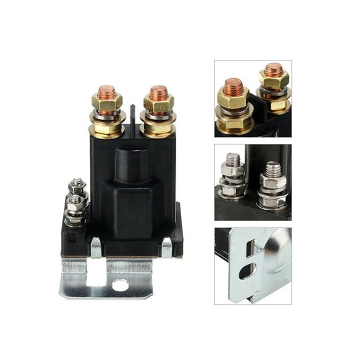 4 Pin Dual Battery Isolator 12V High Current Starter Relay Car Power Switch 300A - Picture 12 of 13