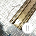 2 Pcs Sliding Door Track Positioning Sheet Spare Parts Wardrobe Fittings