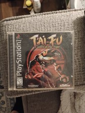 T'ai Fu: Wrath of the Tiger (Sony PlayStation 1, 1999) Complete W/ Registration