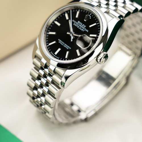 Rolex Datejust 36 Herrenuhr 126200 Edelstahl Weißgold - Full Set 2022 LC100 - Bild 9 von 18