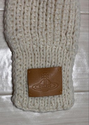 帽子 VivienneWestwood knit hat with ear flaps New Authentic Vivienne Westwood Knit Hat with Ear Flaps
