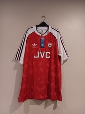 Arsenal Adidas Originals 1990 1992 Re-release 2020 Football Shirt Small BNWT