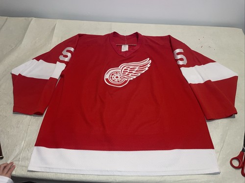 Nicklas Lidstrom Detroit Red Wings Ccm Trikot Herren Xl Sauber Genäht Vintage Nhl - Bild 5 von 8