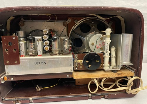 Kofferradio aus den Norden von 1955 DUX Typ: UB 55  2-3  Zustand - Bild 12 von 17