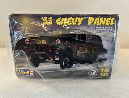REVELL '53 Chevy Panel Truck Trucks NEW 1:25 Plastic Kit Model #85-4189 - Picture 4 of 8