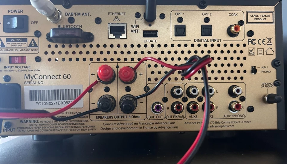 Advance Paris MyConnect 60 Schwarz All-in-One System Vorführgerät - Bild 4 von 4